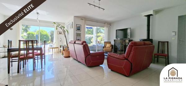 Maison 136 m² - 4 ch - Annexe - Piscine - Garage