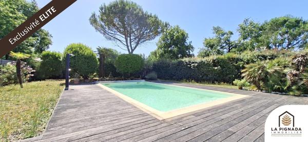 Maison 136 m² - 4 ch - Annexe - Piscine - Garage
