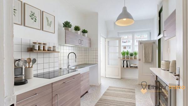 Strasbourg Krutenau - Appartement 4 pièces de caractère