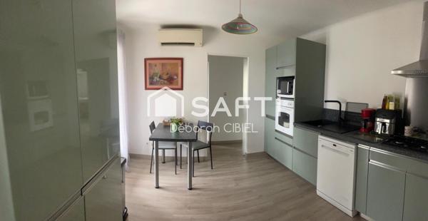 Villa plain pied type cinq pièces  avec jardin et garage