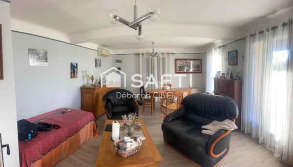 Villa plain pied type cinq pièces  avec jardin et garage