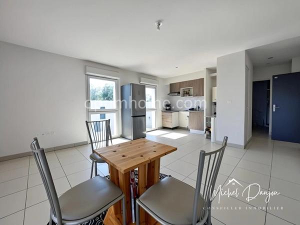 Saint-Orens-de-Gameville – Appartement T2 de 45 m² habitables avec balcon, box et 1place de parking