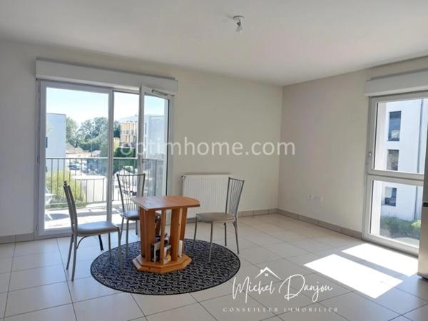 Saint-Orens-de-Gameville – Appartement T2 de 45 m² habitables avec balcon, box et 1place de parking