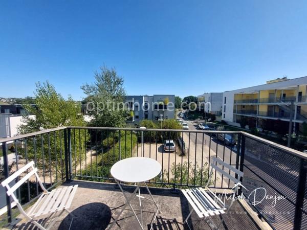 Saint-Orens-de-Gameville – Appartement T2 de 45 m² habitables avec balcon, box et 1place de parking