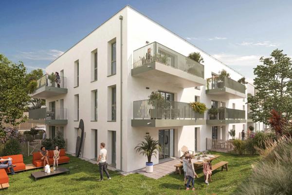PAIMPOL – Appartement 3 pièces de 69,02 m² avec terrasse et jardin de 47,19 m2