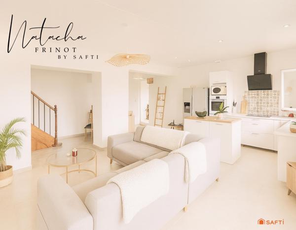 Le charme d’une maison de ville avec jardin et 2 garages