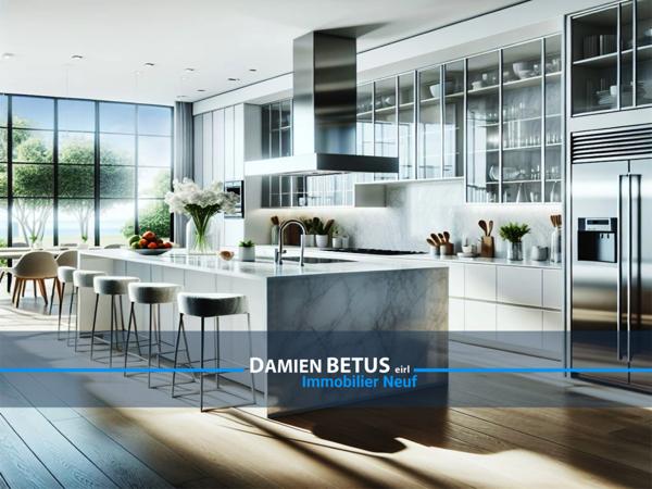 Appartement à vendre 5 pièces SAINT NAZAIRE (44), dernier étage, grande terrasse, belle exposition