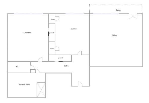 APPARTEMENT T2 A LOUER - VILLEURBANNE Gratte-Ciel-Est 59.13 m 2 940 € charges comprises par mois