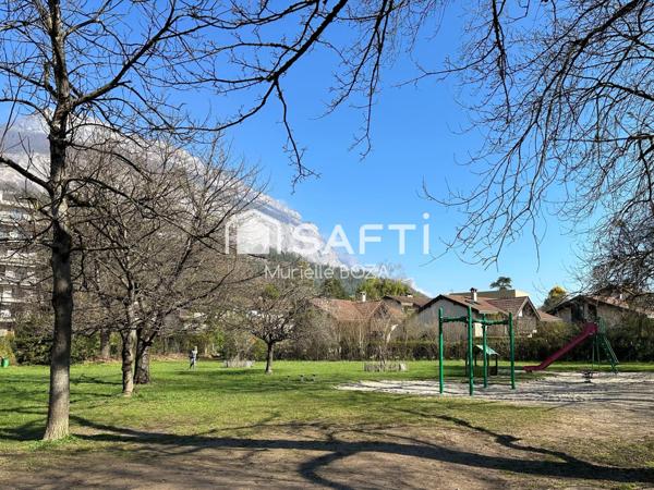 Rez-de Jardin à Meylan, cadre privilégié dans un parc !