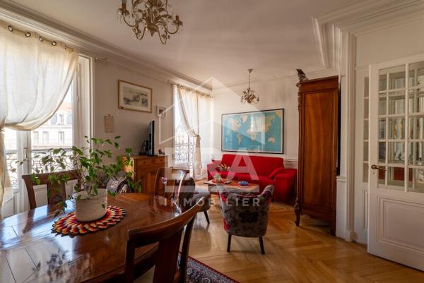 Appartement à vendre - Lyon  67,56 m² Balcon Étage élevé