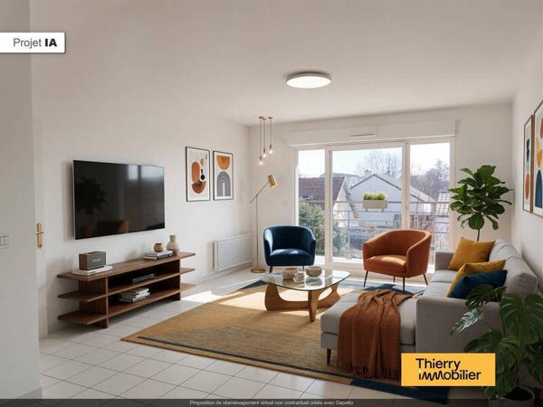 Appartement 3 pièces - 44300 Nantes -  Géraudière - Boissière