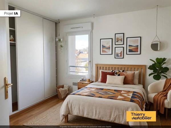 Appartement 3 pièces - 44300 Nantes -  Géraudière - Boissière