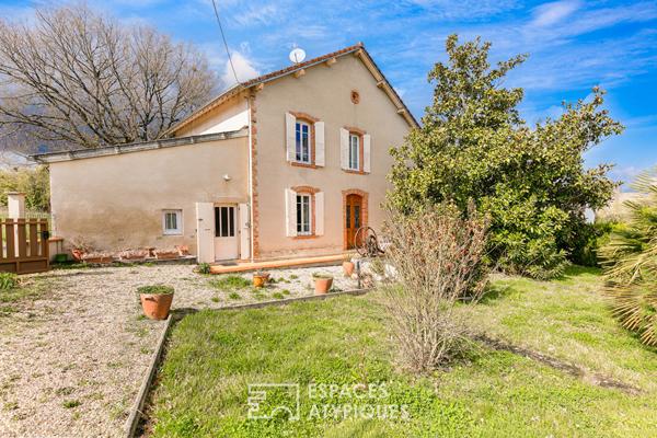 Charmante maison des années 1910 avec jardin à GRAULHET