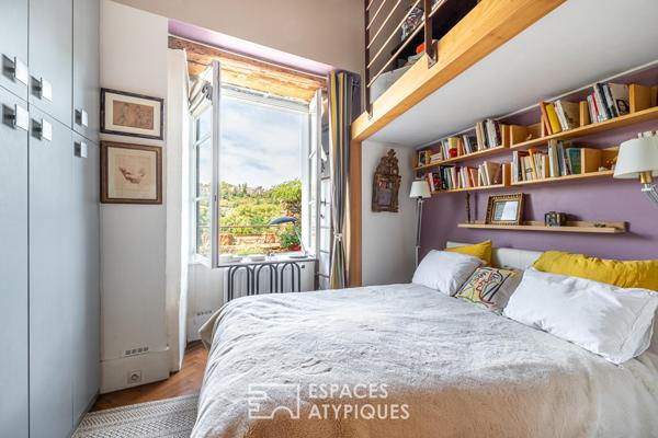 Appartement de caractère avec jardin et vue Saône