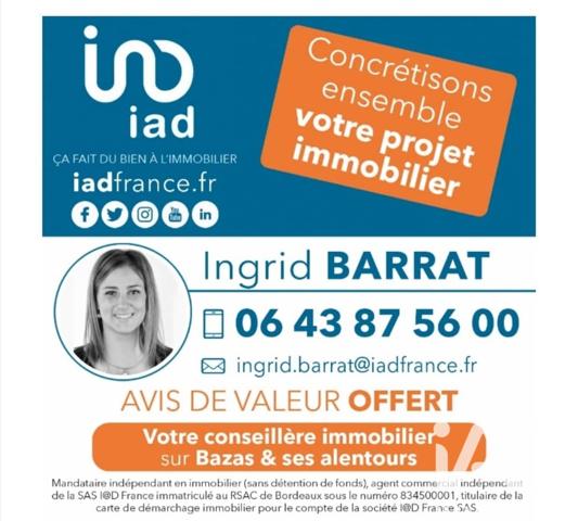 Maison à vendre 5 pièces 400 m² Bazas