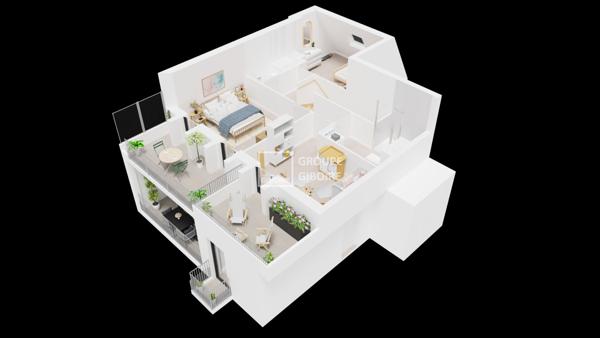 Appartement T4 à vendre SAINT MALO - 79 m² (réf : MGA25715A207)
