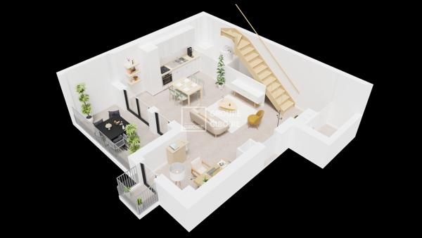 Appartement T4 à vendre SAINT MALO - 79 m² (réf : MGA25715A207)