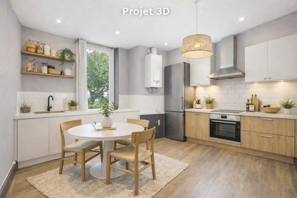 Appartement T3 avec garage et cave quartier Chateauvert