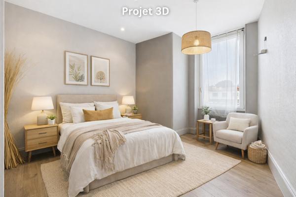 Appartement T3 avec garage et cave quartier Chateauvert