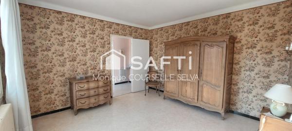 MAISON FAMILIALE 4 CHAMBRES 132 m2, jardin, dépendances