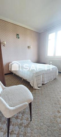 MAISON FAMILIALE 4 CHAMBRES 132 m2, jardin, dépendances