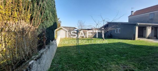 MAISON FAMILIALE 4 CHAMBRES 132 m2, jardin, dépendances