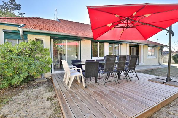 Mimizan – Propriété de caractère à 5 min des plages avec dépendance de 120 m²