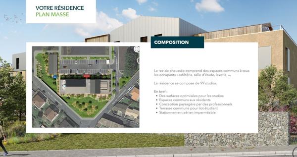 Appartement  1 pièce - 20m²