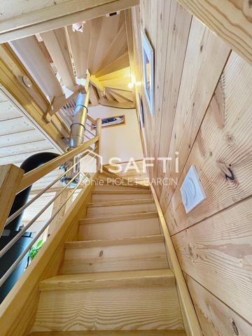 Chalet de belle facture au pied d’une nature généreuse à Cervières