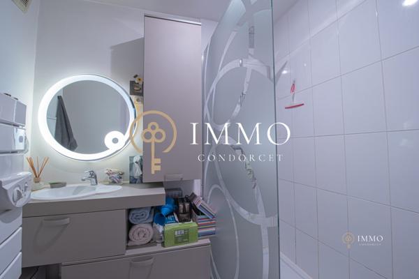 Studio de 38m² face à la Roseraie
