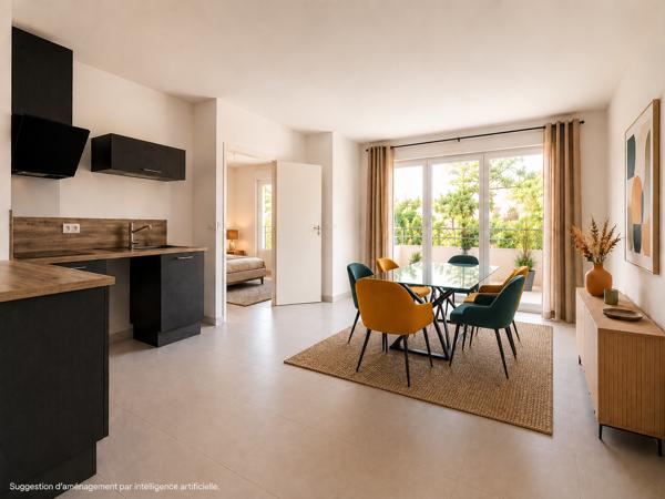 Appartement
         2 pièces
        - 44 m² 171 000 € *