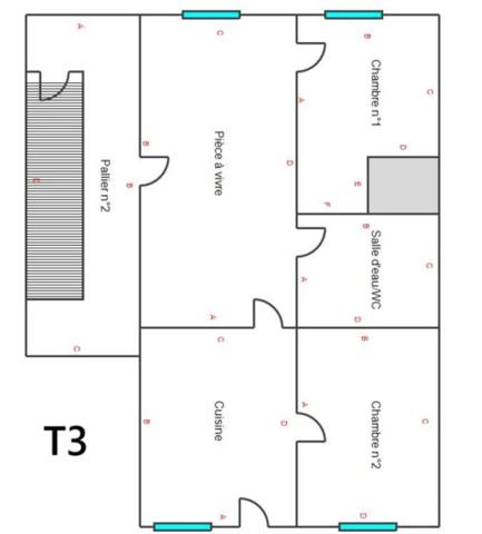 Immeuble de rapport - 3 appartements - Maurs (15)