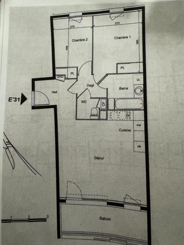 Appartement à vendre 3 pièces LYON 8EME ARRONDISSEMENT (69) avec grand garage