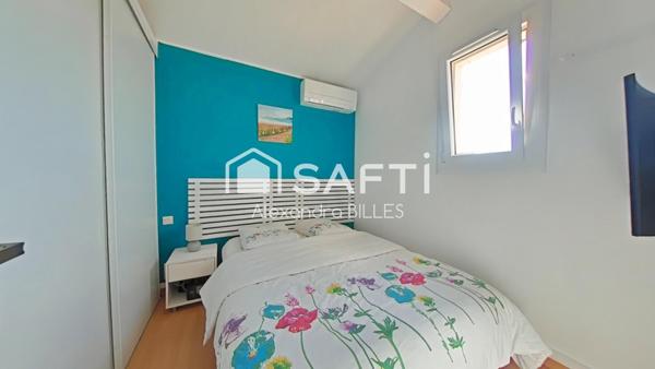 Maison T3 dans résidence avec piscine, place de parking privative