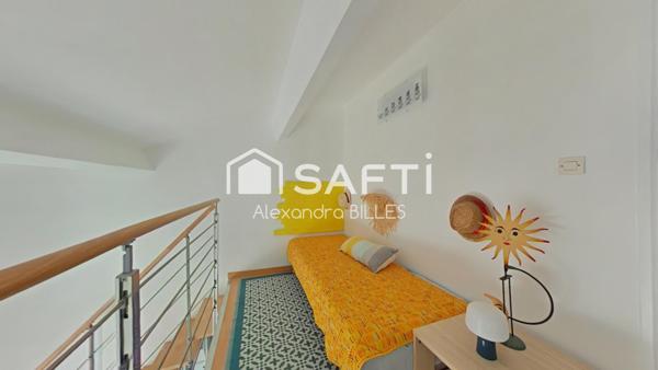 Maison T3 dans résidence avec piscine, place de parking privative