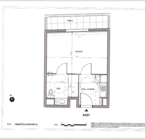 Hippodrome Beau Studio avec parking sous sol 