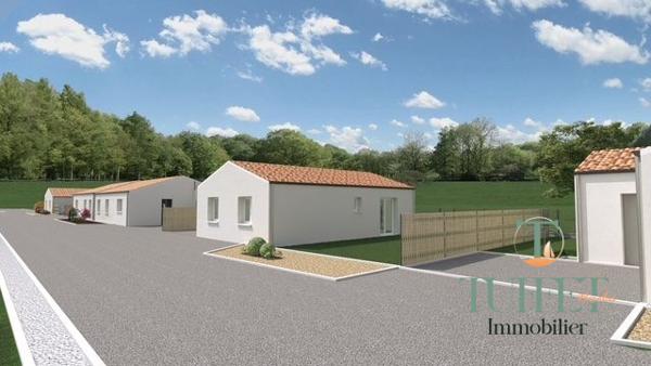 MAISON NEUVE de PLAIN-PIED+GARAGE et JARDIN