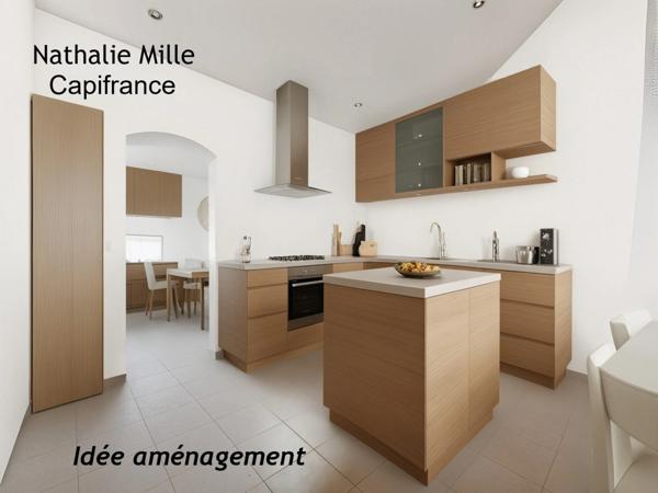 Maison à vendre avec GARAGE 3 voitures à VALENCIENNES (59)