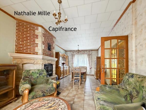 Maison à vendre avec GARAGE 3 voitures à VALENCIENNES (59)