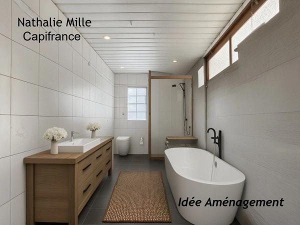 Maison à vendre avec GARAGE 3 voitures à VALENCIENNES (59)