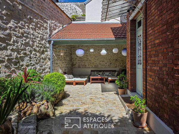 Coeur historique de Vernouillet: Rénovation d’exception et son écrin extérieur confidentiel