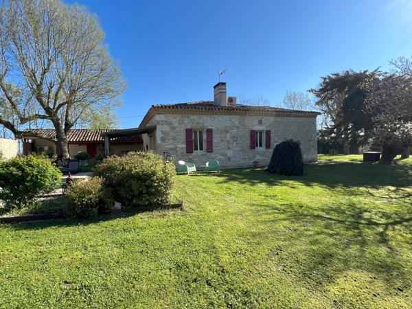 Mauvezin (32120) "Cottage" 240m² - 5 chambres - Piscine- Garage sur 1Ha8