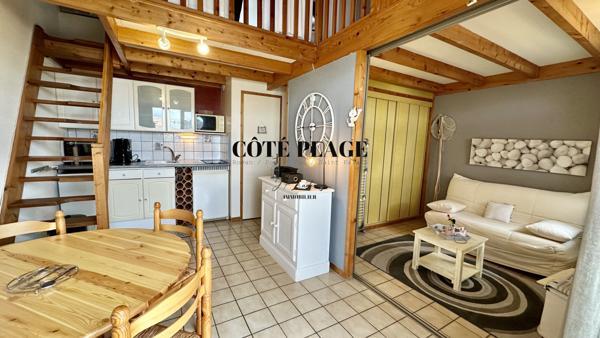 Vaux-sur-Mer (17640) VAUX PONTAILLAC APPART TYPE 2 + MEZZANINE AU PRIX DE 156 500 € HAI
