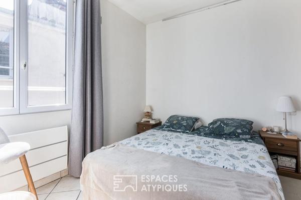 Duplex en dernier étage aux Carmes