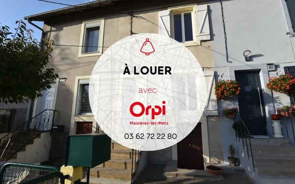 Maison à louer    3 pièces •  Moyeuvre-Grande