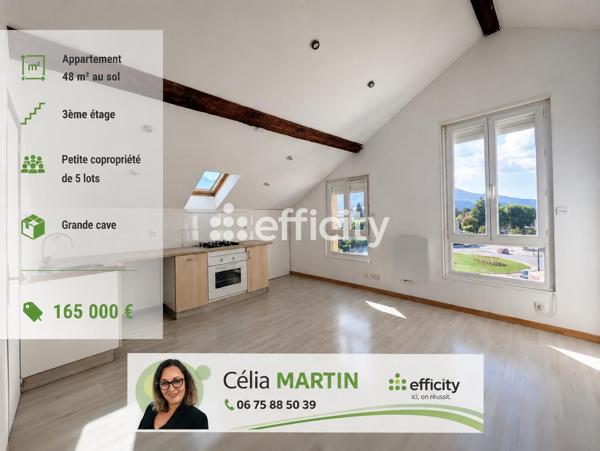 Appartement
         1 pièce
        - 48 m² Exclusivité 165 000 € *