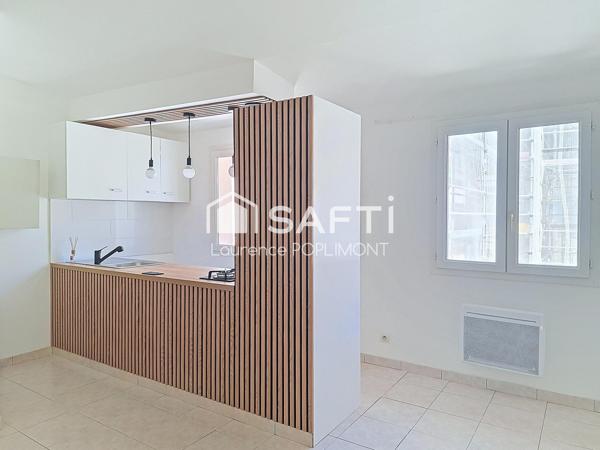 T2 entièrement rénové avec goût, Idéal Premier Achat ou Investissement Locatif !