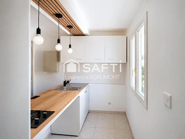 T2 entièrement rénové avec goût, Idéal Premier Achat ou Investissement Locatif !