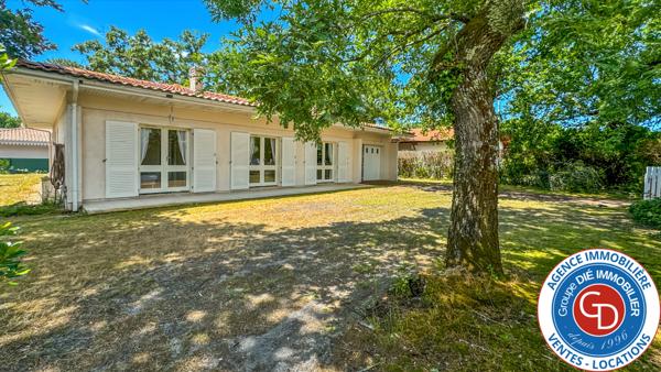 Lanton (33138) Villa de plain-pied avec 3 chambres et garage