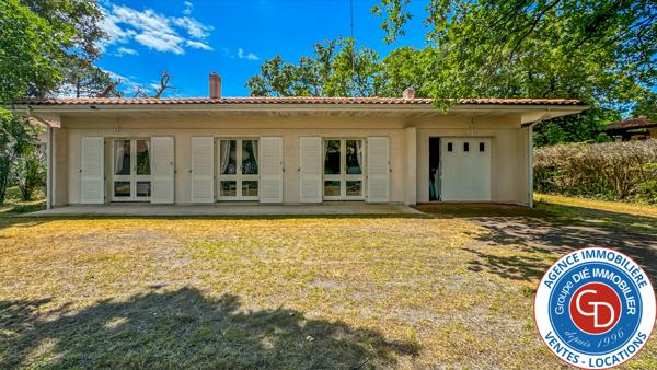 Lanton (33138) Villa de plain-pied avec 3 chambres et garage